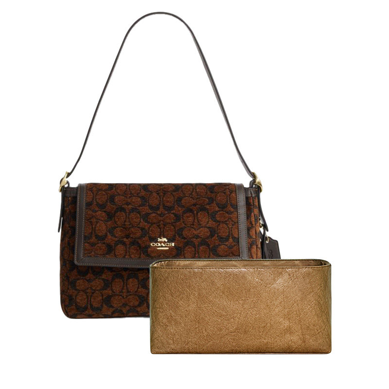 适用coachetta2529翻盖包内胆