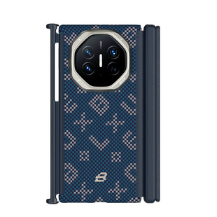 【鎏金密码】蓝猩适用华为mateXT手机壳磁吸中转轴mateXTs非凡大师三折叠保护铰链mate碳XT套纤薄凯夫S芳纶拉