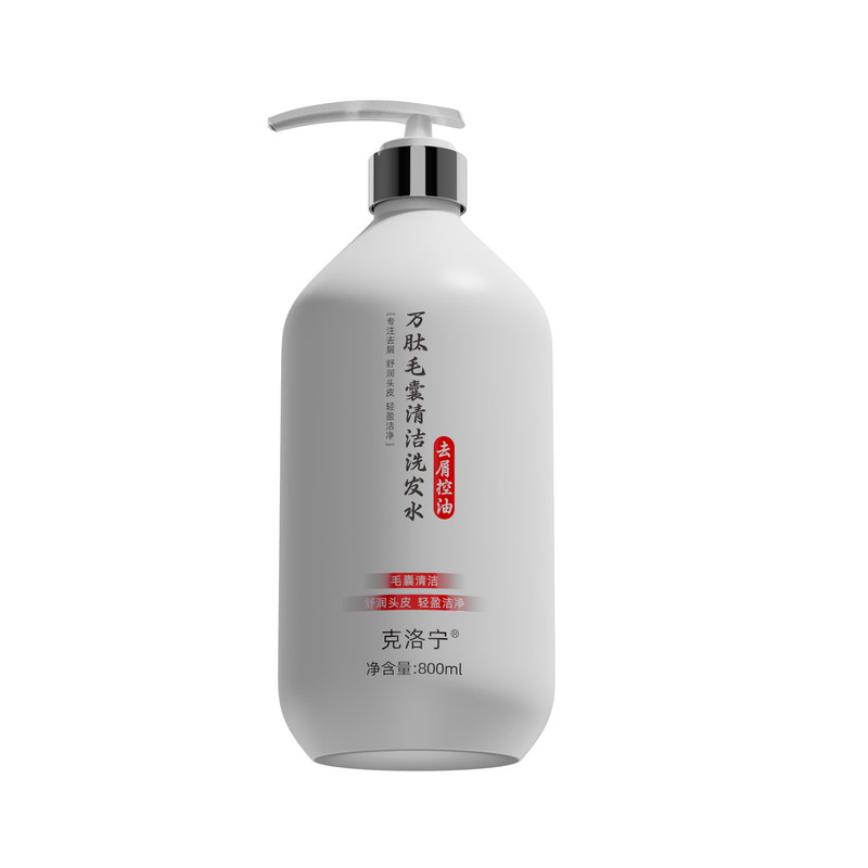 克洛宁万肽毛囊清洁洗发水800ml