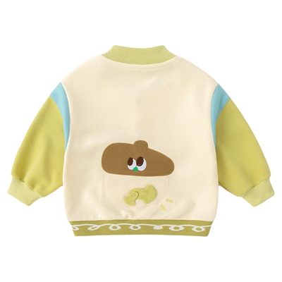 宝宝春季棒球服外套嘟嘟家儿童立