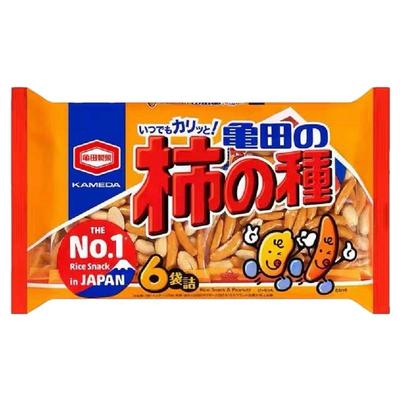 日本龟田制果锦仙贝花生