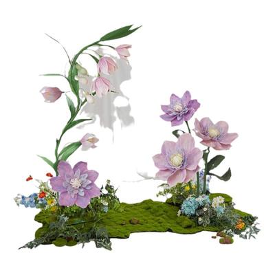 花藤仿真花拍摄道具纸艺花手工