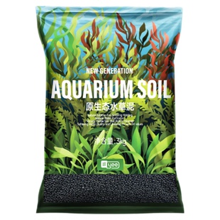yee水草泥鱼缸底砂造景草缸底沙生态鱼缸水草泥免清洗亚马逊基肥