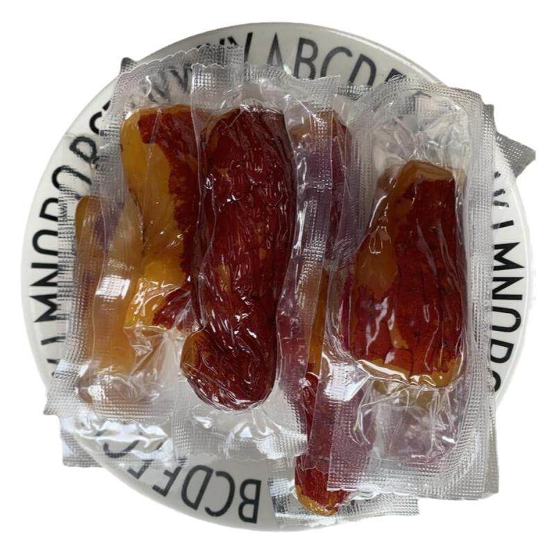 红瑶薯块带皮小香薯红薯干番薯地瓜干农家自制原味软糯无糖精零食