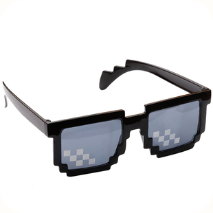 thug life墨镜stn道具库我的世界打码像素墨镜装逼次元马赛克眼镜