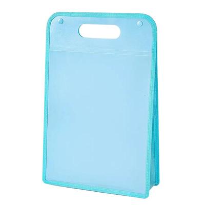 摩纹PP防水大容量文件袋手提设计5色