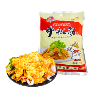 松岛樱花自拌牛板筋东北延边特色解馋香辣牛板筋零食即食下酒小菜