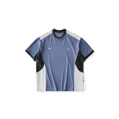 BETA透气速干/拼接撞色短袖T恤