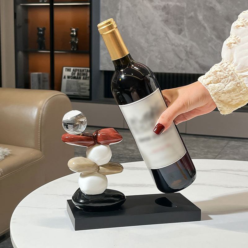 高颜值时来运转红酒架酒柜轻奢家居饰品餐摆件批发装饰品柜客厅边