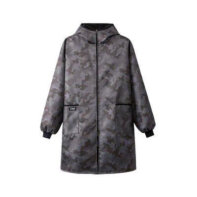 正穿罩衣保暖防水时尚暗纹迷彩