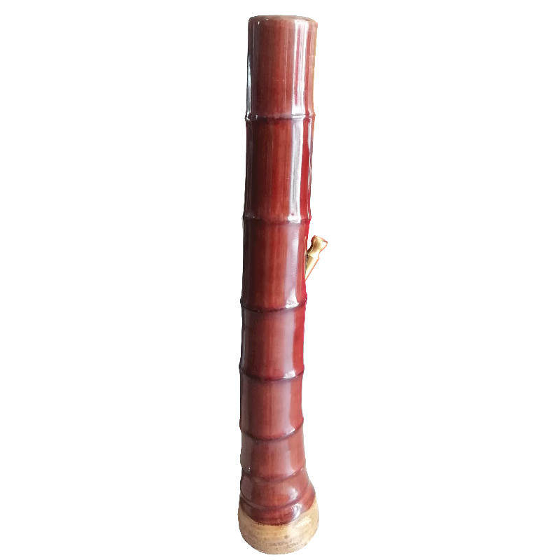 老竹头水烟筒大铜烟嘴咕噜噜响