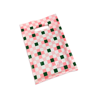 挖孔卡通塑料袋礼品袋服装店袋子包装袋女装童装服装店手提袋批发