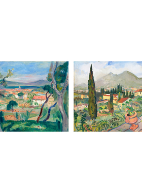 保罗塞尚油画静物画芯风景装饰画客厅餐厅卧室床头挂画世界名画