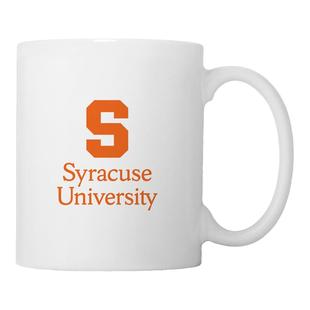 Syracuse雪城大学马克杯 陶瓷杯 咖啡杯 纪念品 茶水杯 礼品 杯子