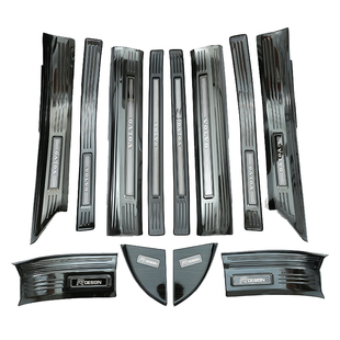 沃尔沃xc60用品大全改装件汽车配件内饰装饰门槛条迎宾踏板后护板