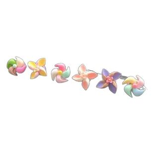 车载新款风车旋转陀螺创意装饰装饰品饰品摆件中控台电动车导航仪