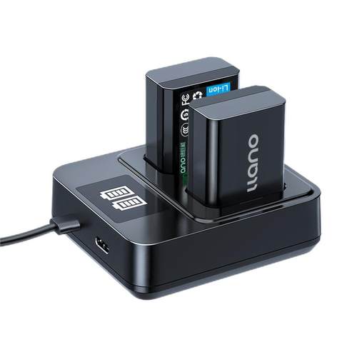 绿巨能np-fw50相机电池适用sony索尼zve10/10L a6400 a6000 a6300  a7m2 a7r2 a6100 A5100 nex7充电器数码