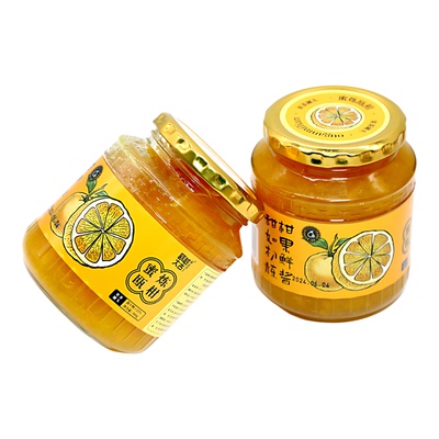 瓯柑果酱柑橘酱果汁平替自调果汁