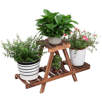 多肉植物小花托田园风盆架花架子