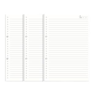 活页纸活页本替芯b5a5的笔记本本子芯考研高中生专用加厚a4道林带26空白方格数学横线网格子20孔线圈可拆卸撕