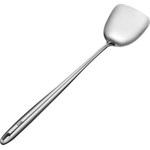 抗菌316L不锈钢锅铲炒菜铲子一体加厚家用粥汤勺漏勺炒勺厨具套装