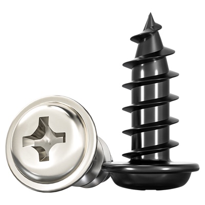 【全网热销】圆头十字带垫自攻钉