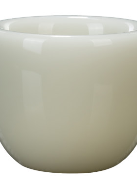 省级大师陈清宜手工白瓷茶杯