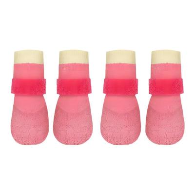 柒哦狗狗脚套防滑防水防脏袜软底耐磨狗鞋柯基柴犬比熊鞋宠物鞋套