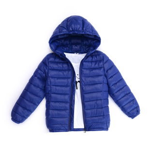 新款儿童棉衣加厚款女童宝宝羽绒活帽棉服短款男孩外套小中童棉袄
