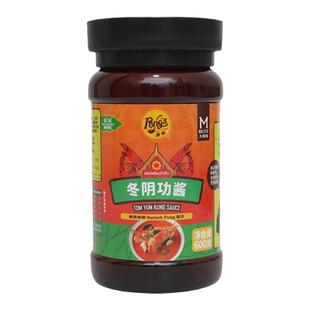 庞师冬阴功汤酱600g 酸辣虾汤酱 泰式火锅底料冬阴功海鲜火锅底料