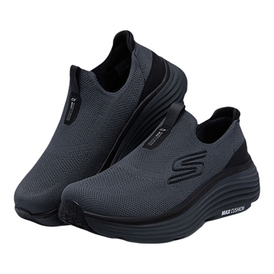 斯凯奇男鞋软底一脚蹬健步鞋