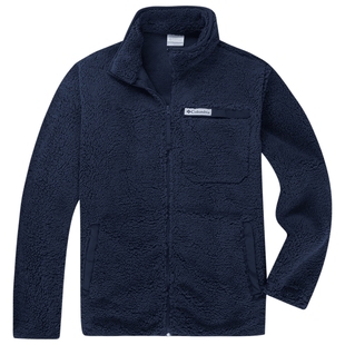 Columbia哥伦比亚户外25秋冬新品男子立领抓绒衣保暖外套AM2797