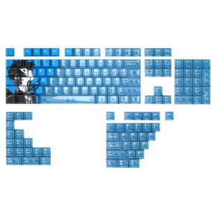 结城理双拼键帽热升华PBT材质PC原厂VGN V98proV2磁轴透光键帽