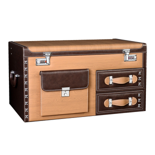 汽车收纳后备箱储物箱车载整理密码尾箱内用品多功能抽屉杂置物盒