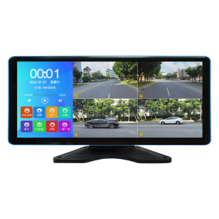 货车行车记录仪360度全景24V倒车影像高清夜视四路监控录像一体机