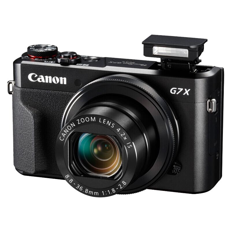 佳能PowerShot G7X Mark II数码相机g7x2小型卡片机vlog美颜相机