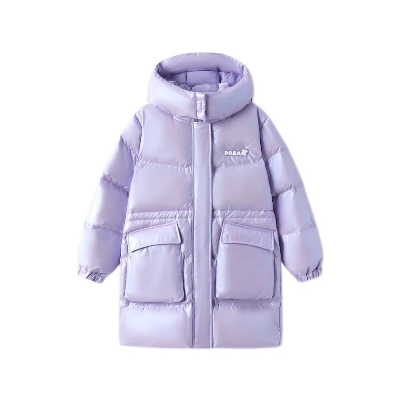 巴拉巴拉羽绒服女童长款外套冬季