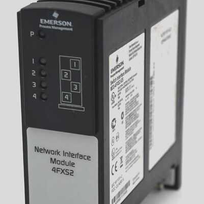 EMERSON MD3-4FXS2-ES DELTAV SWITCH INTERFACE MODULE 12P4467X