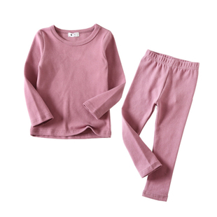 男女童保暖内衣儿童秋衣秋裤套装全棉2025新款宝宝纯棉家居服秋冬