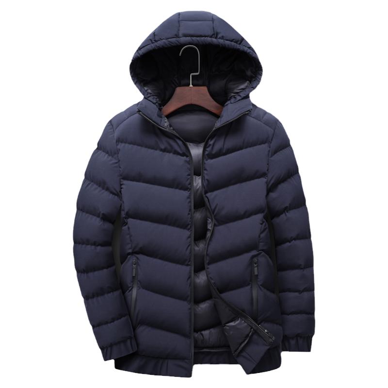棉服男款外套修身大码棉衣