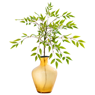 掬涵南天竹仿生绿植客厅树枝仿真花假花插花花艺摆件装饰室内摆设