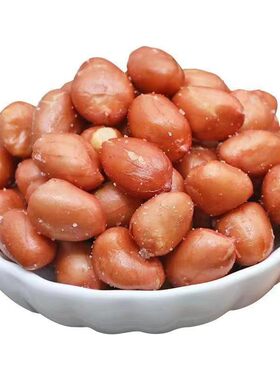油炸红皮炸花生米咸香原味下酒菜