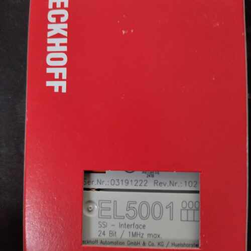 议价德国倍福BECKHOFF  SSI 编码器接口端子模块 EL5001
