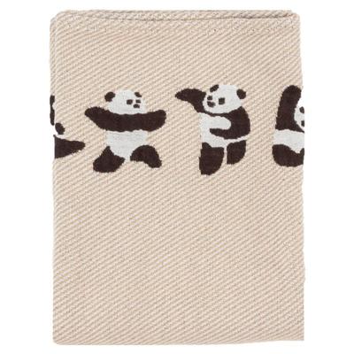 熊猫枕巾纯棉新款一对装