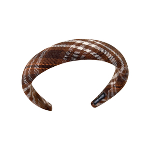 高颅顶发箍女新款秋冬头箍美拉德发捆高级感洗脸发卡2025压发头饰