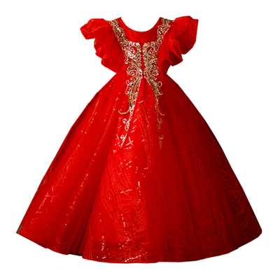 露宝礼服女宝宝公主裙钢琴演出服