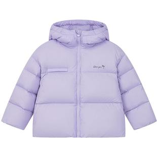 笛莎官方旗舰童装女童羽绒服冬季新款大童女孩儿童时尚保暖面包服