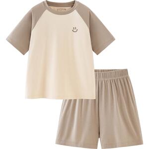 【mini亲子·植物芯天丝】迷你巴拉巴拉男女童睡衣家居服套装