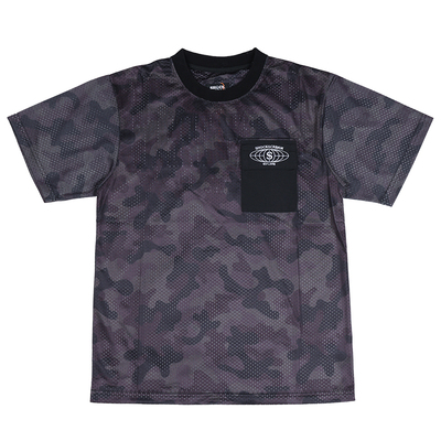 shockscream短袖速干街舞网眼