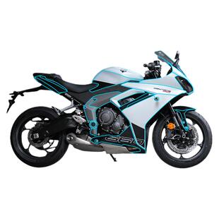 适用24款凯旋戴托纳daytona660贴纸仪表大灯保护贴膜摩托车改装件